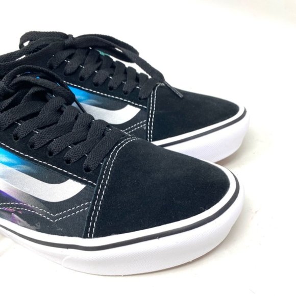 VANS Old Skool ComfyCush Formula 66 Shoe Low Skate Suede Black Women VN0A5DYCBM8 - Picture 5 of 9
